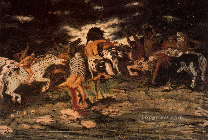 the battle of lapiths and centaurs Giorgio de Chirico Metaphysical surrealism Oil Paintings